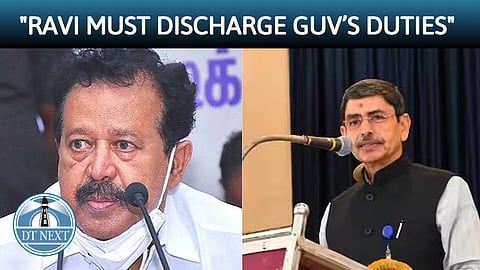 Stop acting like politician: Ponmudi warns TN Guv Ravi