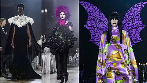 Rodarte stuns with dark, gothic glamour