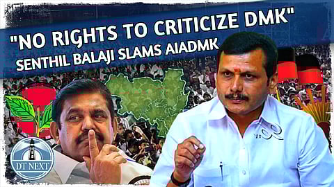 "No rights to criticize DMK": TN Min. Senthil Balaji