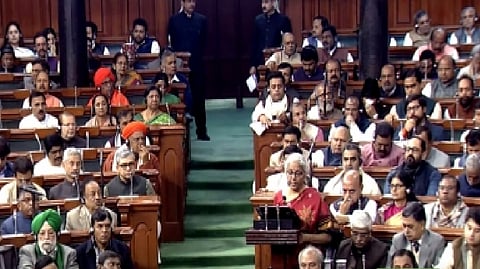 Finance Minister Nirmala Sitharaman