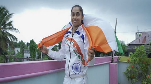 Indian gymnast Dipa Karmakar