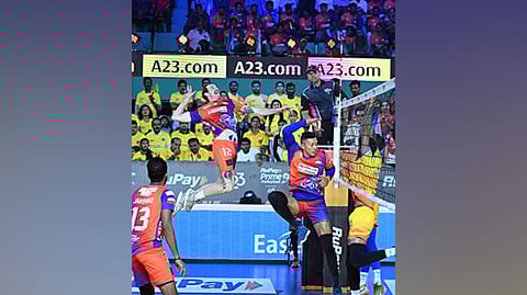 PVL: Kolkata Thunderbolts confirm spot in semifinal with win over Chennai Blitz