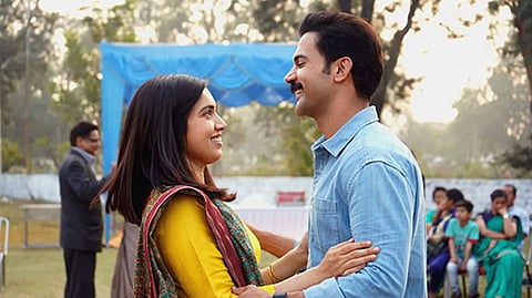 Rajkummar Rao and Bhumi Pednekar in 'Badhaai Do'