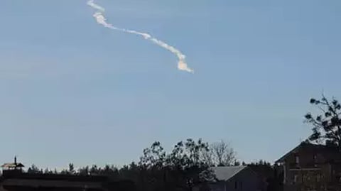 Two explosions were heard in a west Ukrainian city as the country faced a new Russian missile salvo, local government officials said.