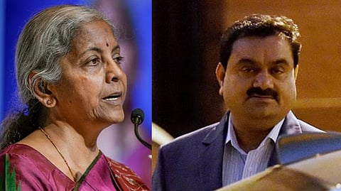 Nirmala Sitharaman; Gautam Adani