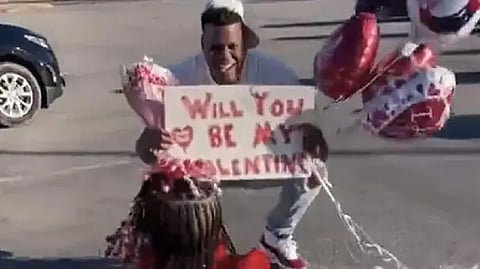 Screen grab from the video