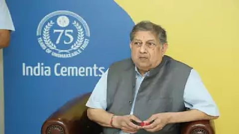 N Srinivasan, vice-chairman-MD, India Cements