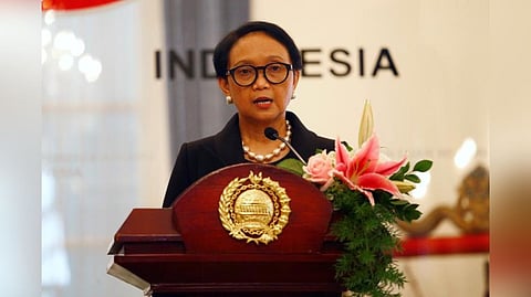 Indonesia's Foreign Minister Retno Marsudi