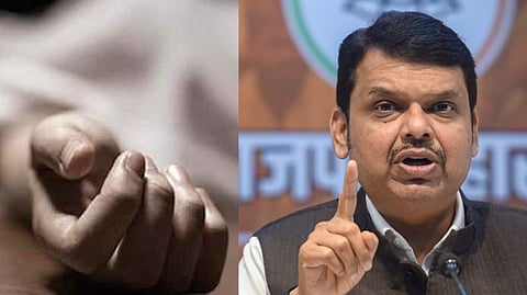 Representative image (left); Maharashtra Deputy Chief Minister Devendra Fadnavis (right)