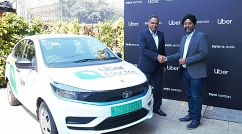 Tata Motors on Monday signed a MoU with Uber