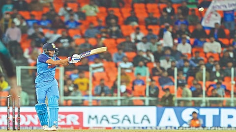 Gill smashed 12 boundaries and seven maximums in his scintillating maiden century in the shortest format to power India to a mammoth 234 for 4 in the final T20I.