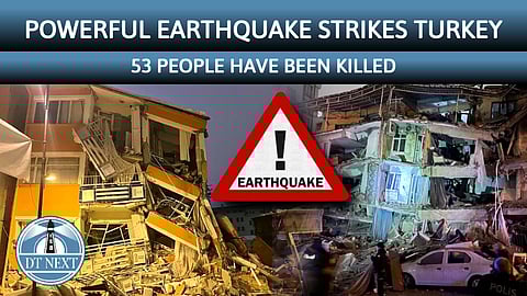 Powerful earthquake strikes Turkey