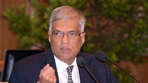 Sri Lanka President Ranil Wickremesinghe