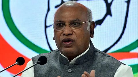 Congress President Mallikarjun Kharge