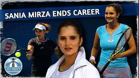 Sania Mirza ends career with first round defeat in Dubai