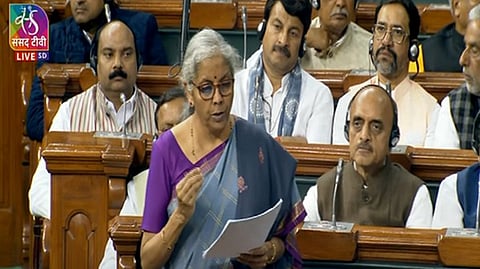 Finance Minister Nirmala Sitharaman
