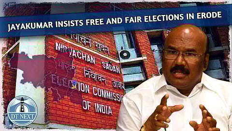 Stalin holding review meeting in Salem to win Erode by-poll: Jayakumar