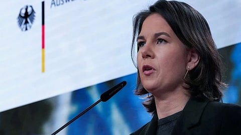 German Foreign Minister Annalena Baerbock