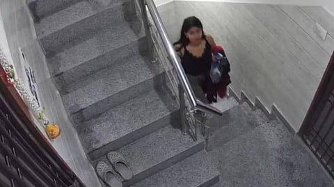 Screengrab from the CCTV footage