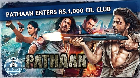Pathaan box office crosses Rs 1000 crore