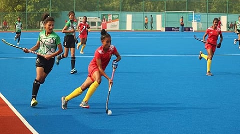 Rajni Kerketa (Senior) in action during KIYG 2022