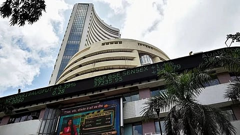 Bombay Stock Exchange (BSE), in Mumbai