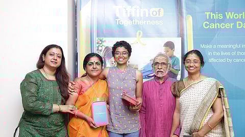 Apollo?s lunch date with kin of kids with cancer