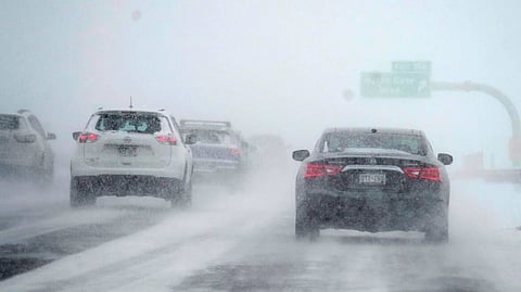 The weather even prompted about 90 churches in western Michigan to cancel Ash Wednesday services, WZZM-TV reported.