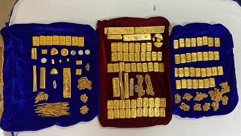 Indian Coast Guard along with DRI, Chennai, seized a gold consignment of 17.74 kg worth Rs 10.5 crore
