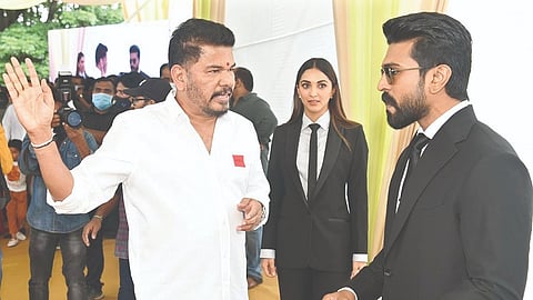 Shankar, Kiara Advani and Ram Charan