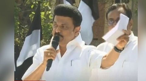Stalin campaigning for EVKS Elangovan
