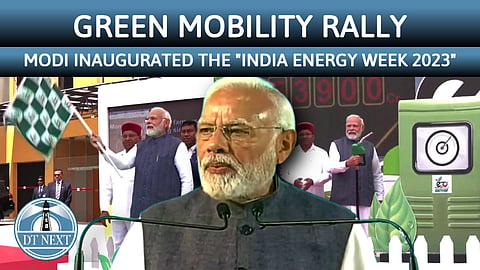 Modi flags off Green Mobility Rally