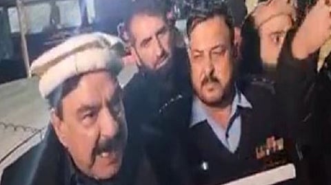Ex-Interior Minister of Pakistan Sheikh Rashid Ahmed arrested