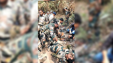 Visuals from the site