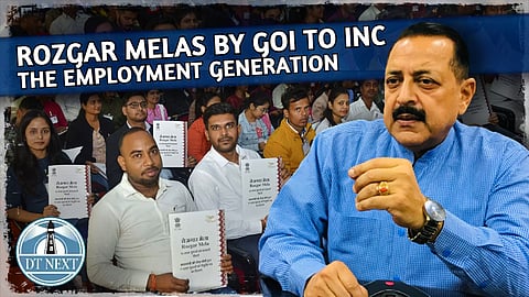 Rozgar melas by GOI to increase the employment generation