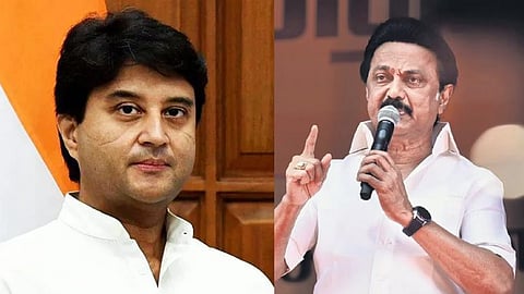 Jyotiraditya Scindia; MK Stalin
