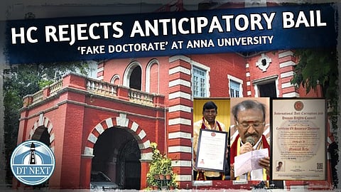 HC rejects anticipatory bail for man who issued ‘fake doctorate’