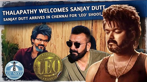 Sanjay Dutt arrives in Chennai for 'Leo' shooting