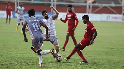 Visual from the match