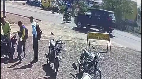 Visual from the spot