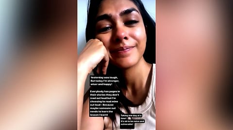 Actress Mrunal Thakur