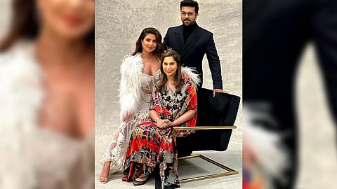 Ram Charan ; Priyanka Chopra Jonas