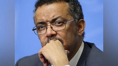 WHO Director-General Dr Tedros Adhanom Ghebreyesus