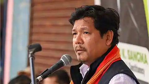 NPP leader Conrad Sangma