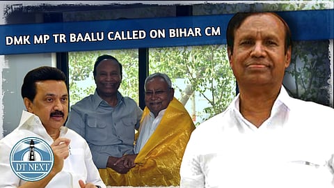 Row over migrant's issue: DMK MP TR Baalu called on Bihar CM