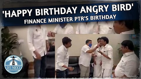 "Happy birthday angry bird," Poyyamozhi wishes PTR on his B'day