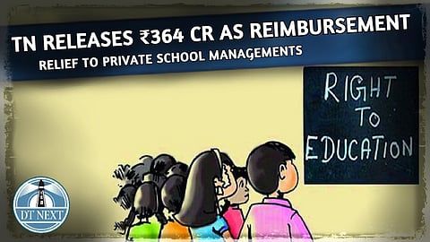 TN releases ₹364 cr as reimbursement for RTE admissions
