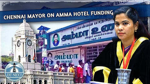 Chennai mayor on amma hotel funding