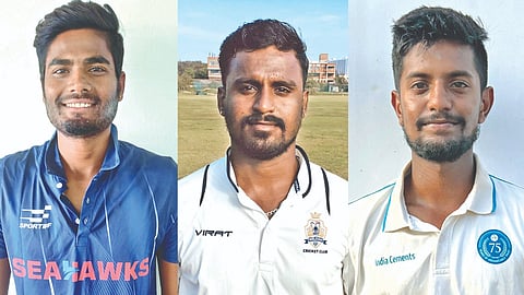 (L-R): Anukul Roy ; Chandrasekar; Lokeshwar