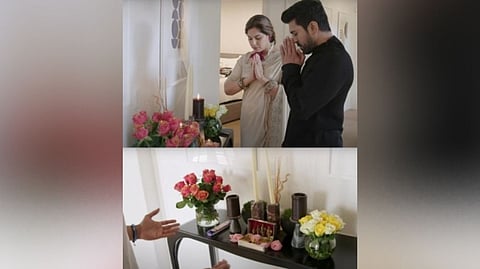 Ram Charan with wife Upasana